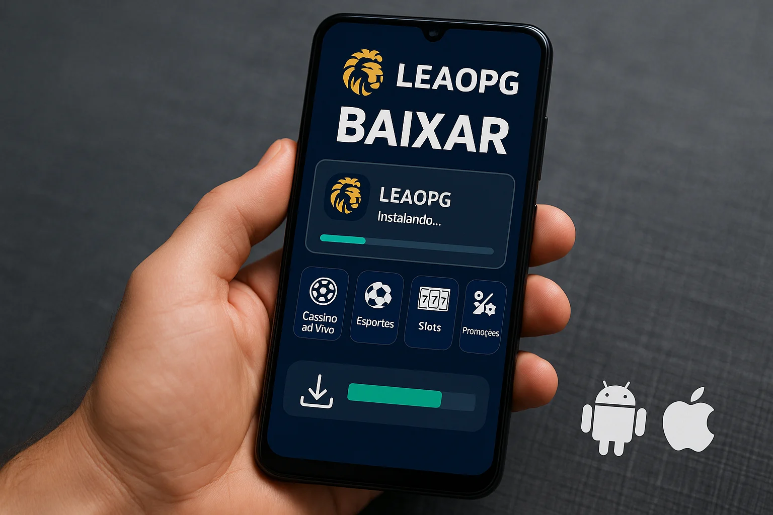Baixar o LEAOPG Cassino App