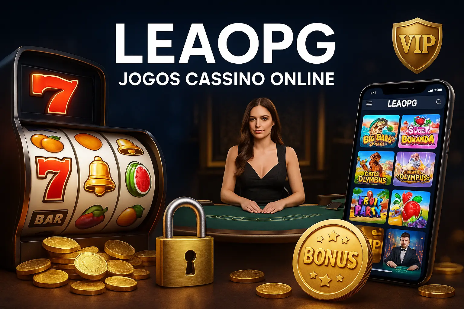 Jogos de cassino online inovadores e emocionantes na LEAOPG